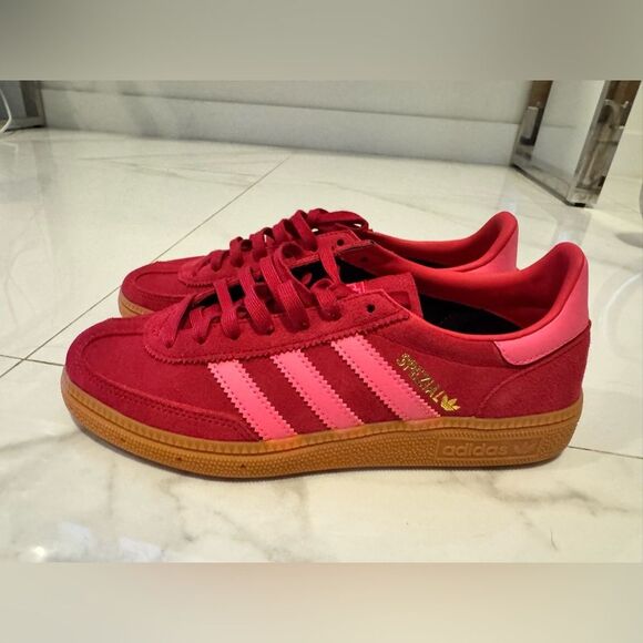 Adidas Red and Pink Sneakers #23 - Picture 11 of 15